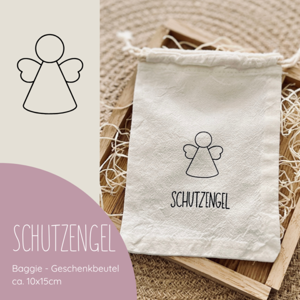 Baggie "SCHUTZENGEL" 10x15cm