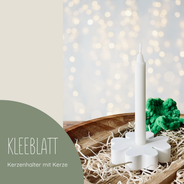 KERZENHALTER "KLEEBLATT"