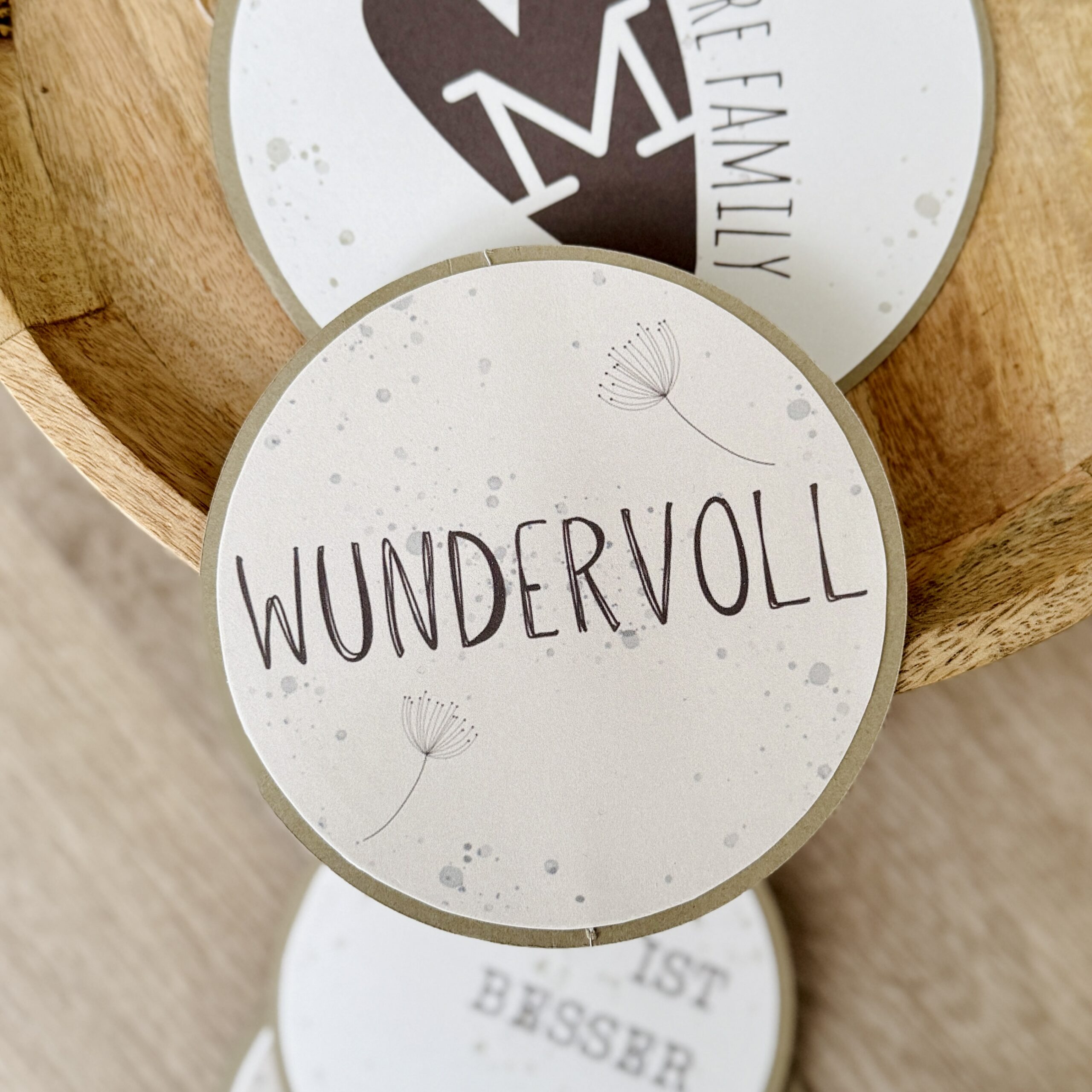 "Wundervoll" Druckvorlage – Bild 4
